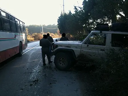 Araç kazası onarım