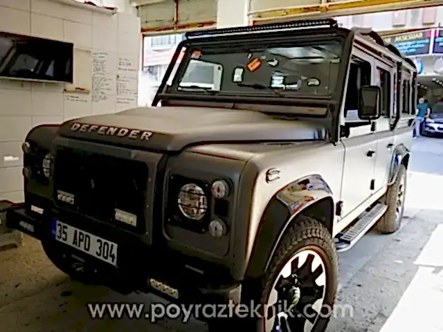 Land Rover kaporta onarımı İzmir firması