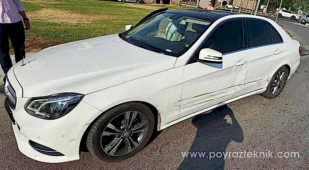 Mercedes boyasız onarım