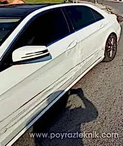 Mercedes boyasız göçük düzeltme