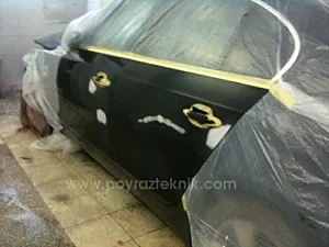 BMW E60 lokal boya İzmir