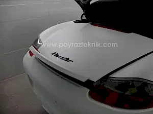 Porsche Boxster kaporta boyama